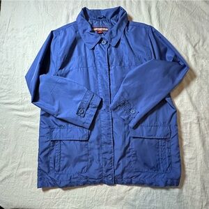 Vintage Tudor Court by Haggar Women’s Purple Rain Jacket XL Y2K